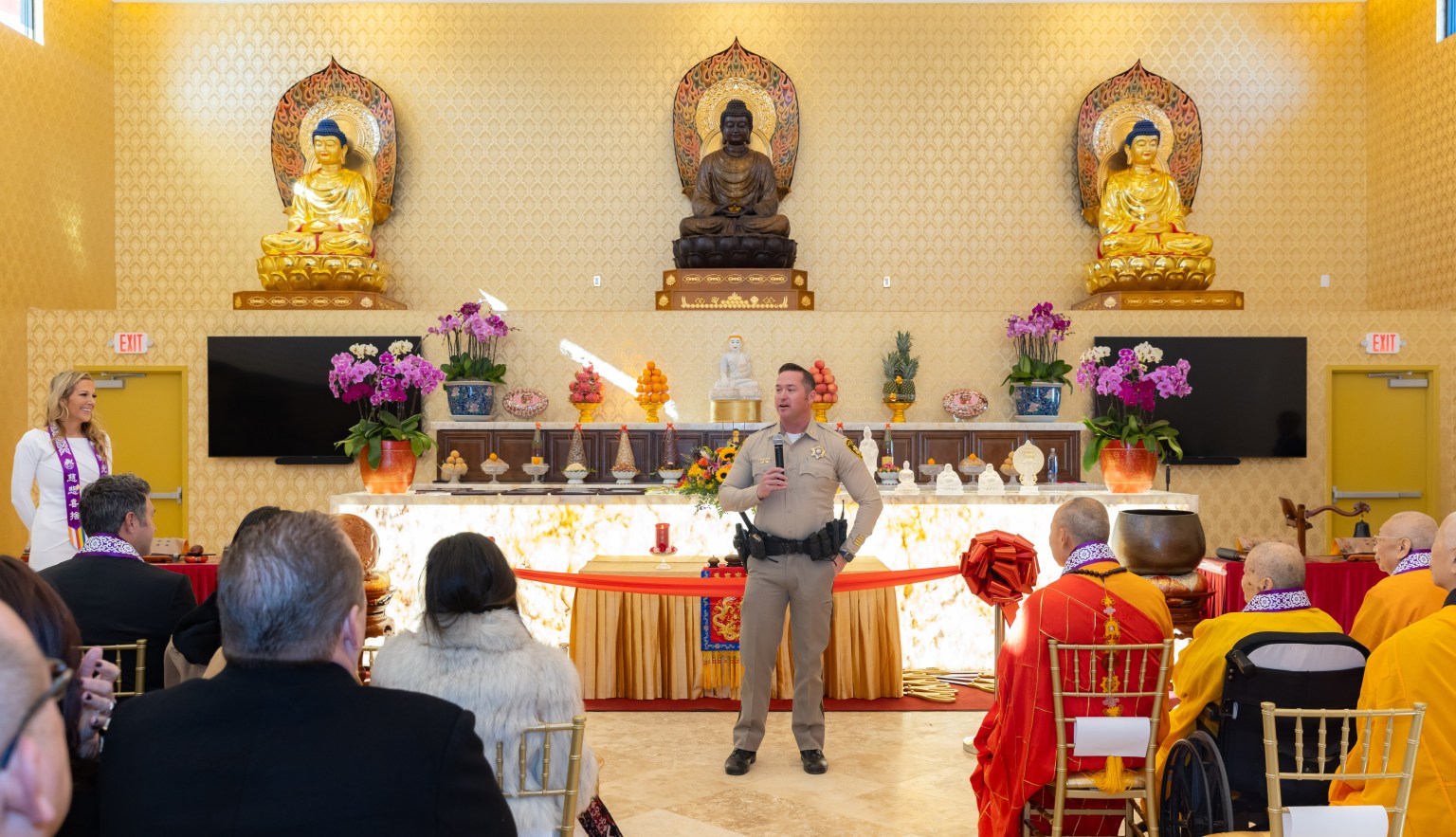 拉斯維加斯大都會警察局副局長Deputy Chief Branden Clarkson致詞