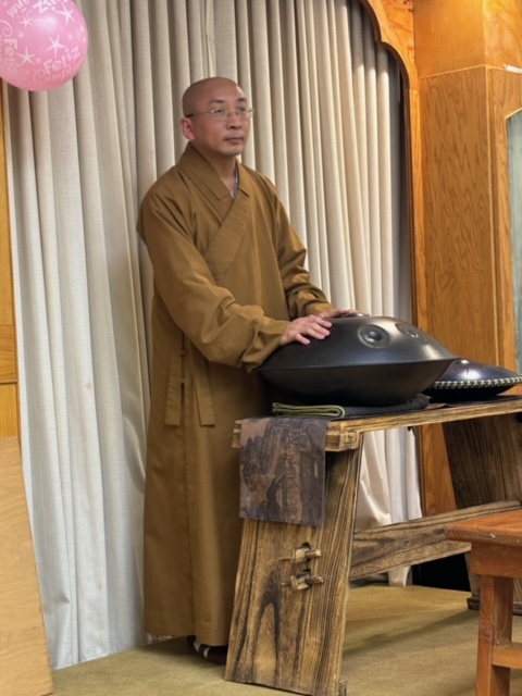 慧軒法師演奏空靈鼓