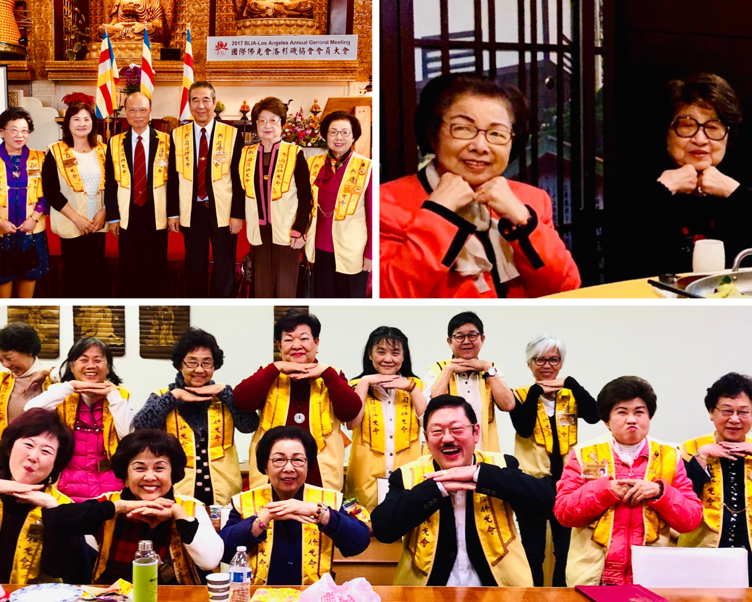 2017年會員大會 2019年生日與張迺彬檀敎師合照 2019年督導委員會會議