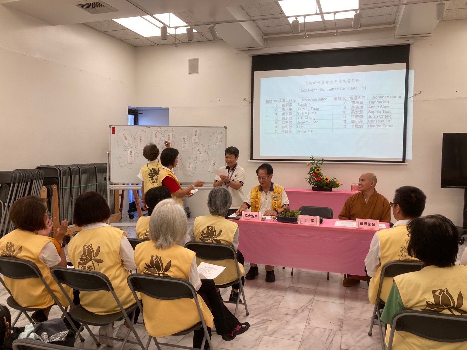 協會周潮森副會長蒞臨監督選舉