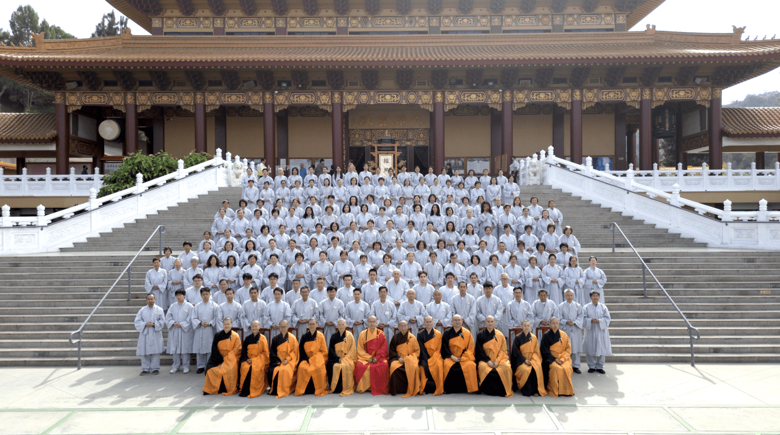 2024佛光山西來寺八關齋戒修道會。