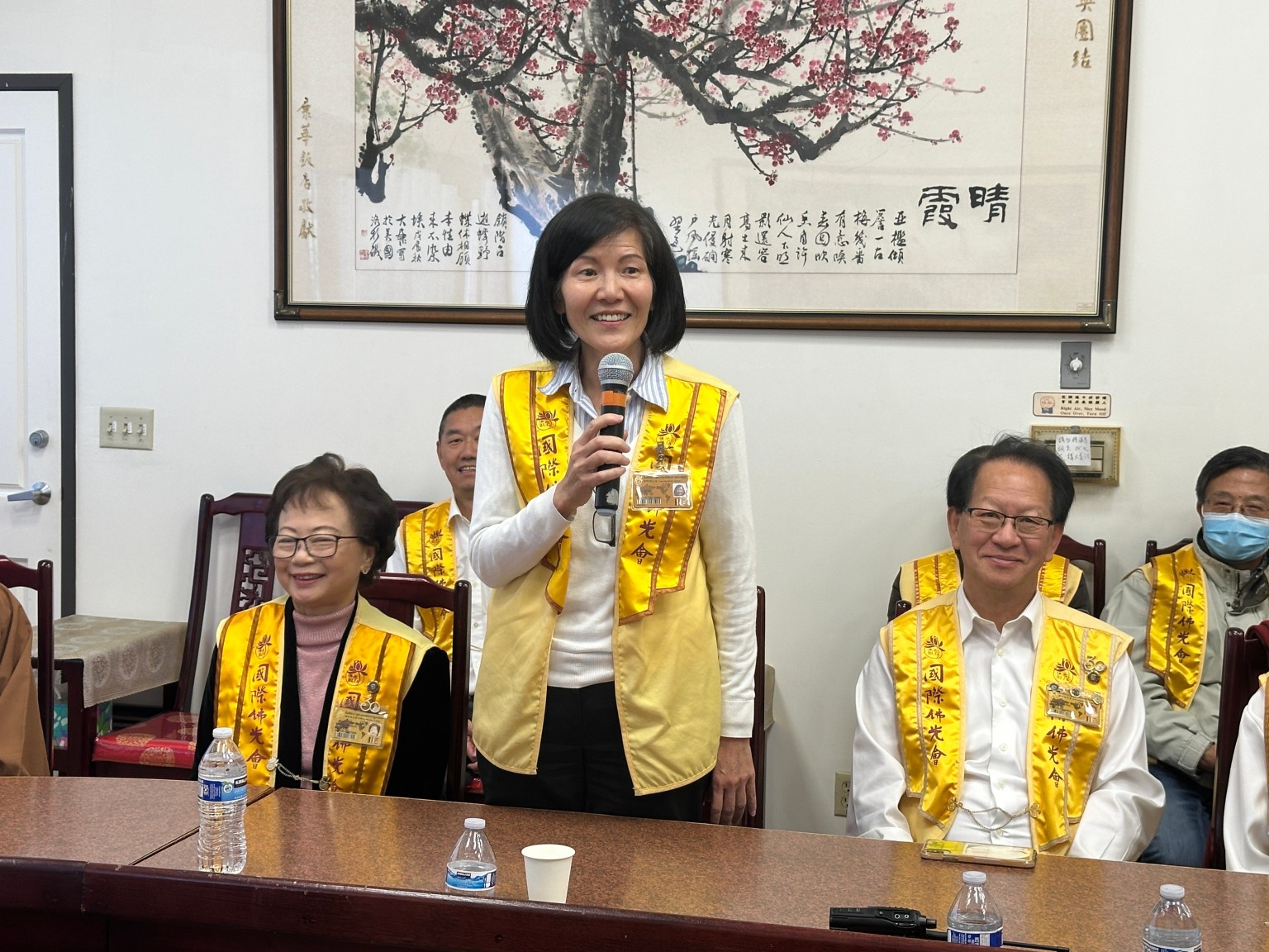蔡月琴理事高票當選第十二屆洛杉磯協會會長