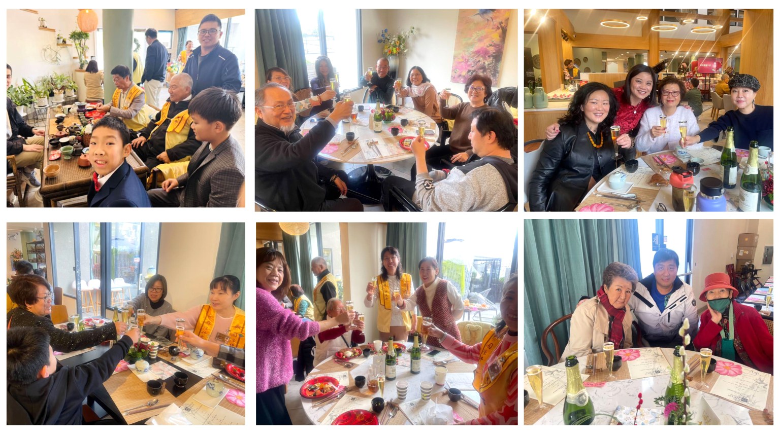 會員活動現場的照片合集，聯誼活動增進大家的交流，和凝聚分會的向心力。