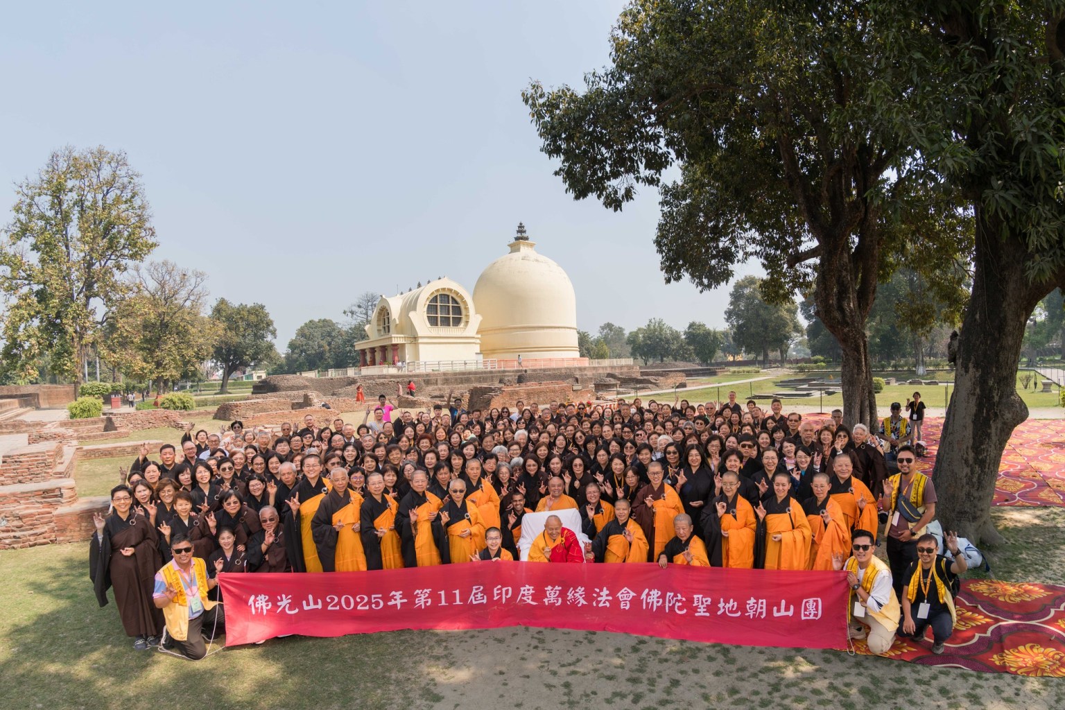 涅槃城金剛法會後大合照