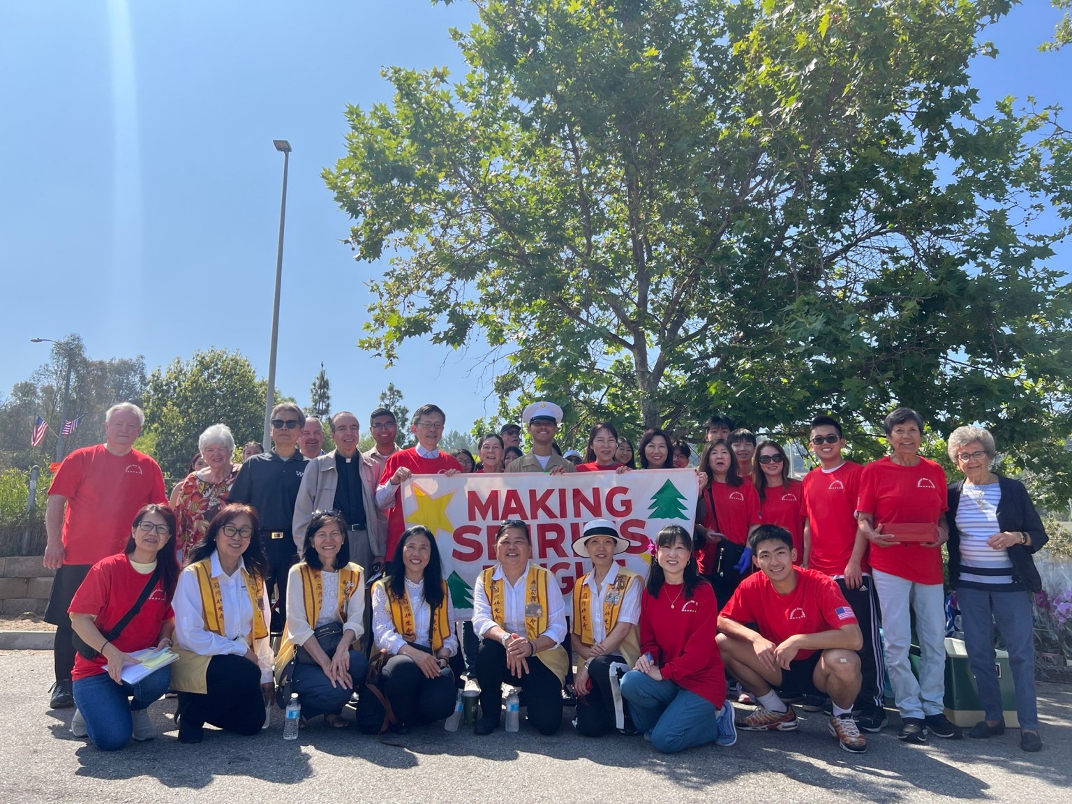 佛光人與主辦單位大合照。