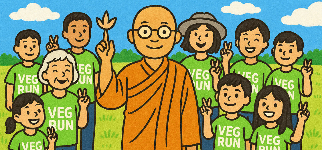 人工智能製作「VEGRUN」圖（Hong Bai提供)