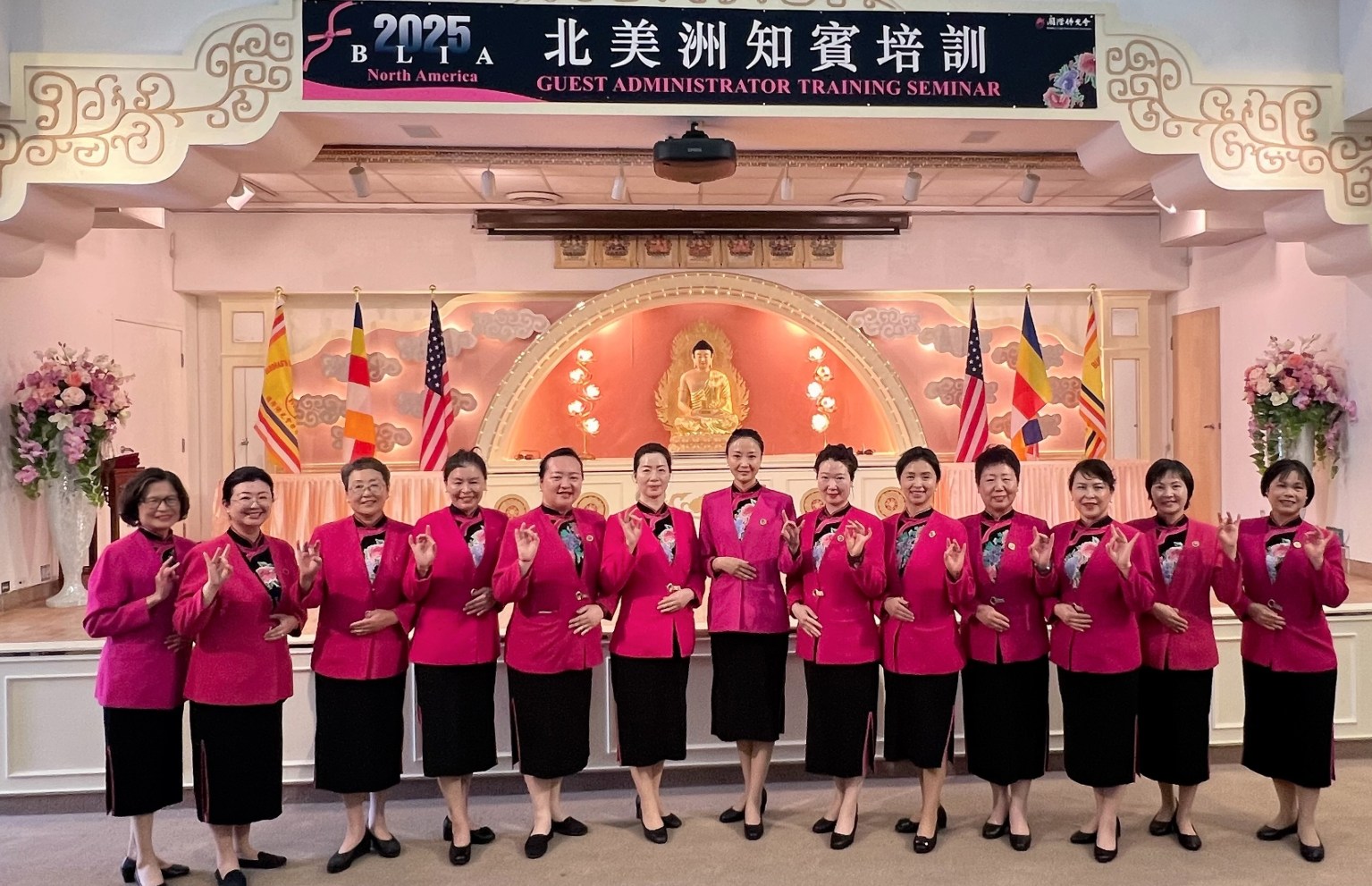 核桃分會會員參加知賓培訓合影