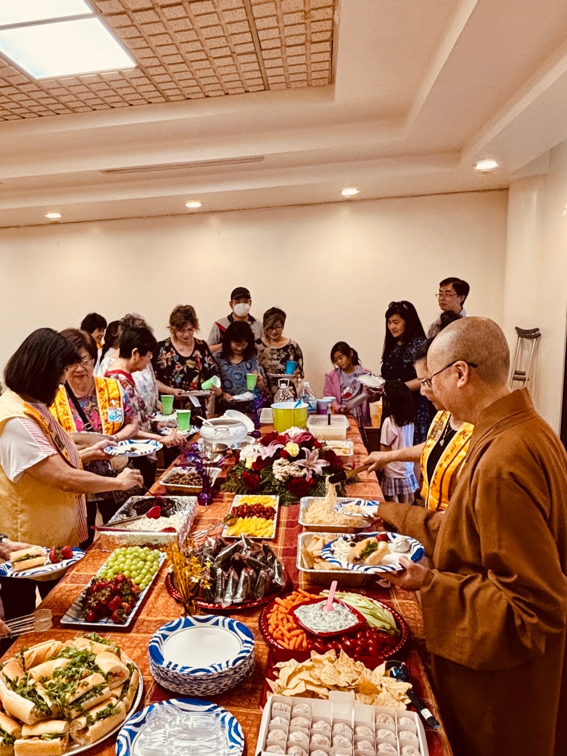 豐盛的美食佳餚