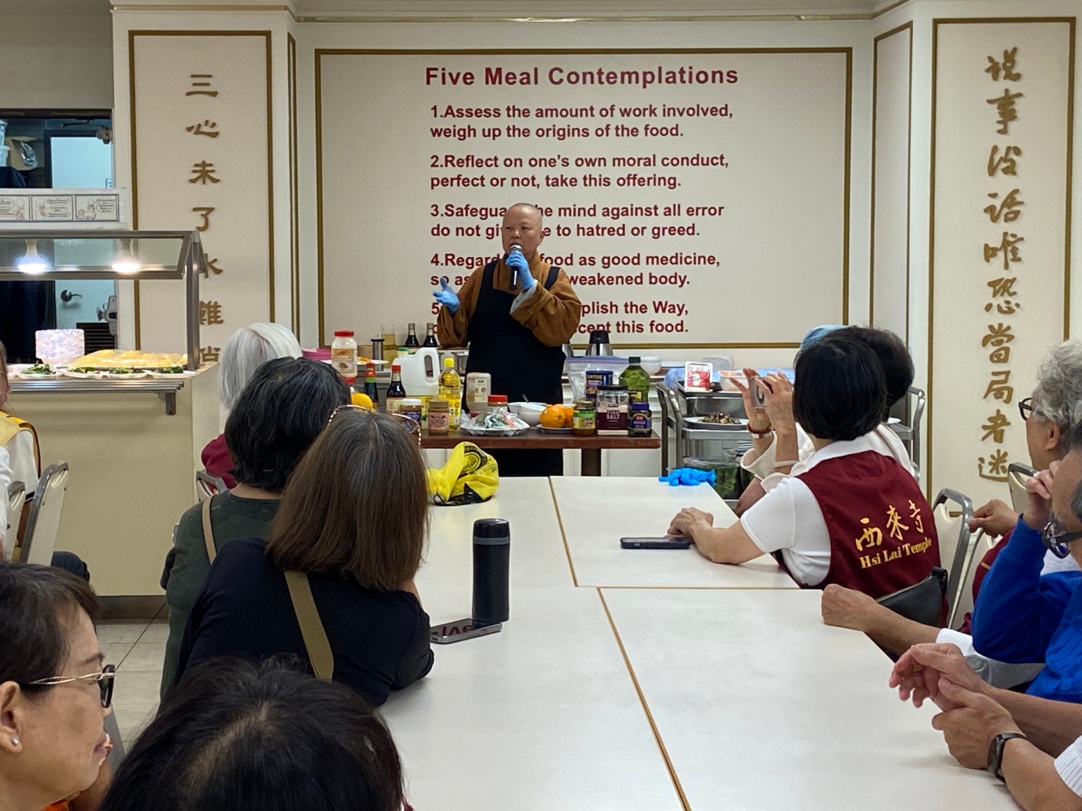 滿燈法師素食烹飪教學課