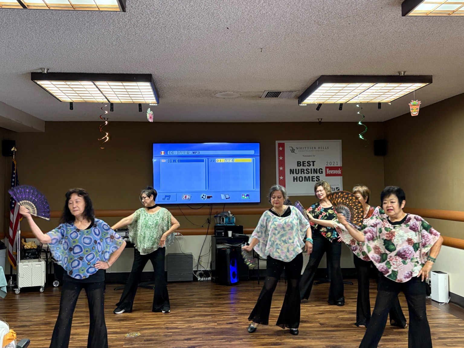 演出節目之一「夜來香」