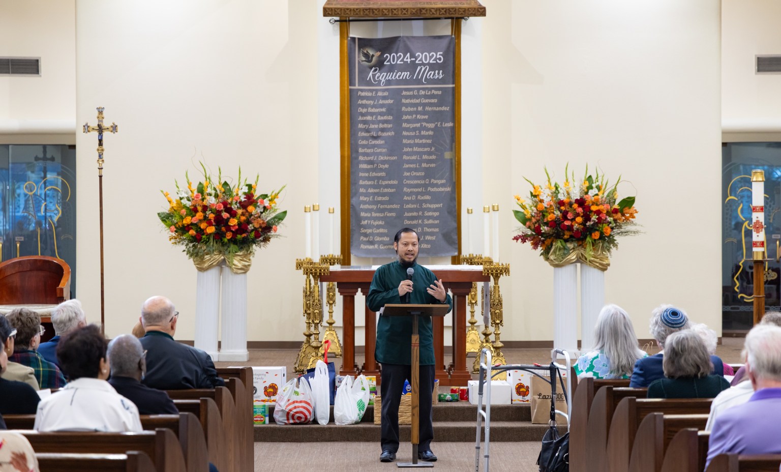 伊斯蘭教Imam Yahya Ibrahim代表分享。