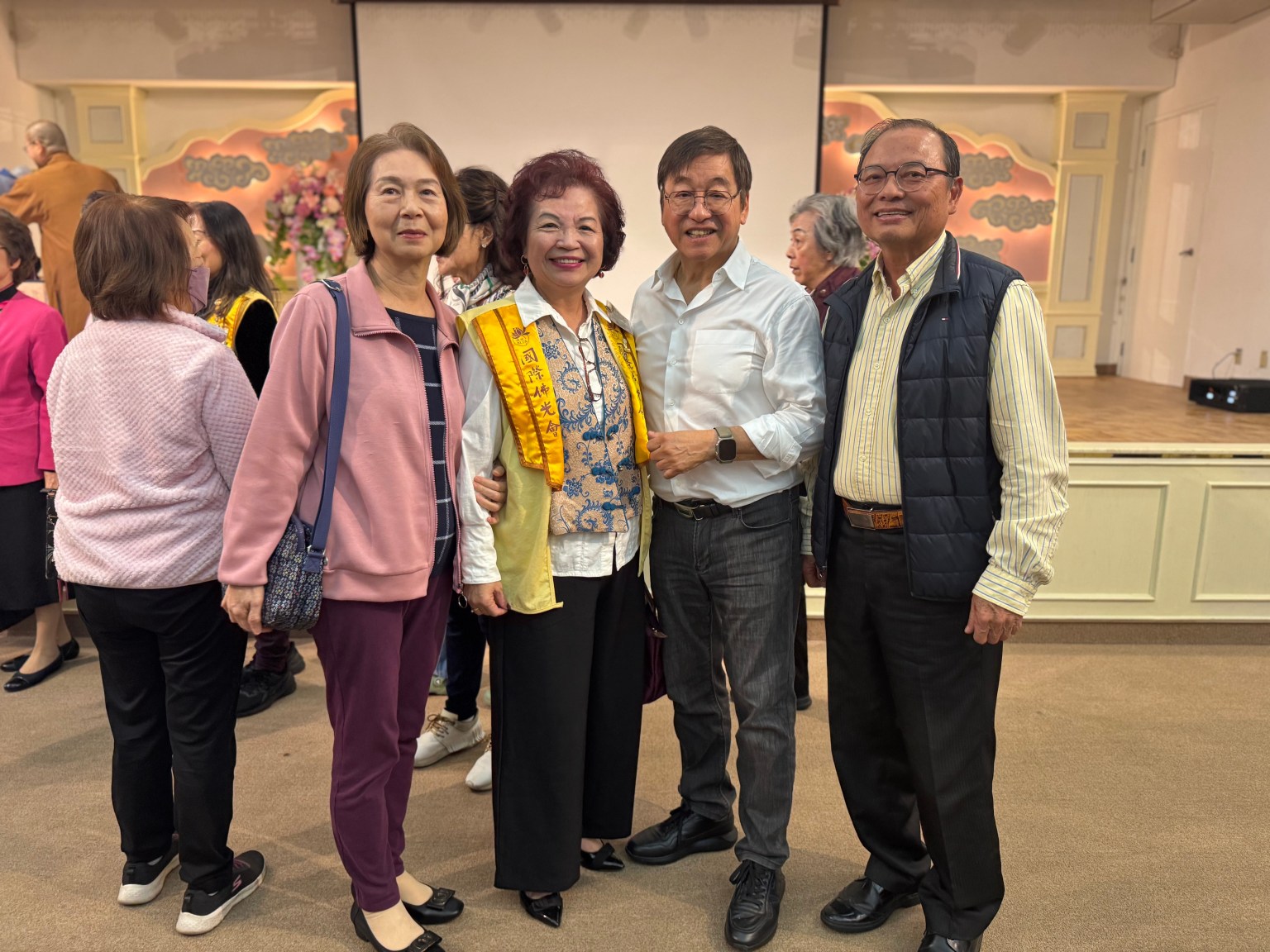 與李濤先生合影留念