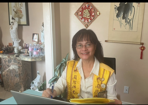 有幸參與佛學會考，內心充滿感恩與法喜。