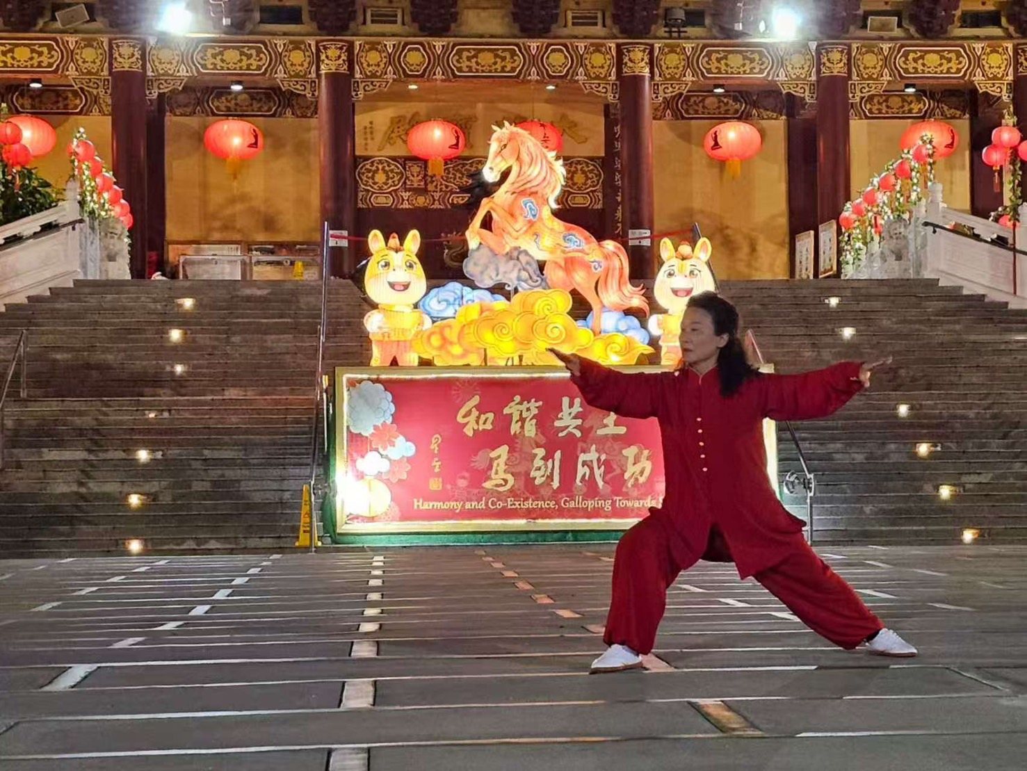 張潔太極拳表演