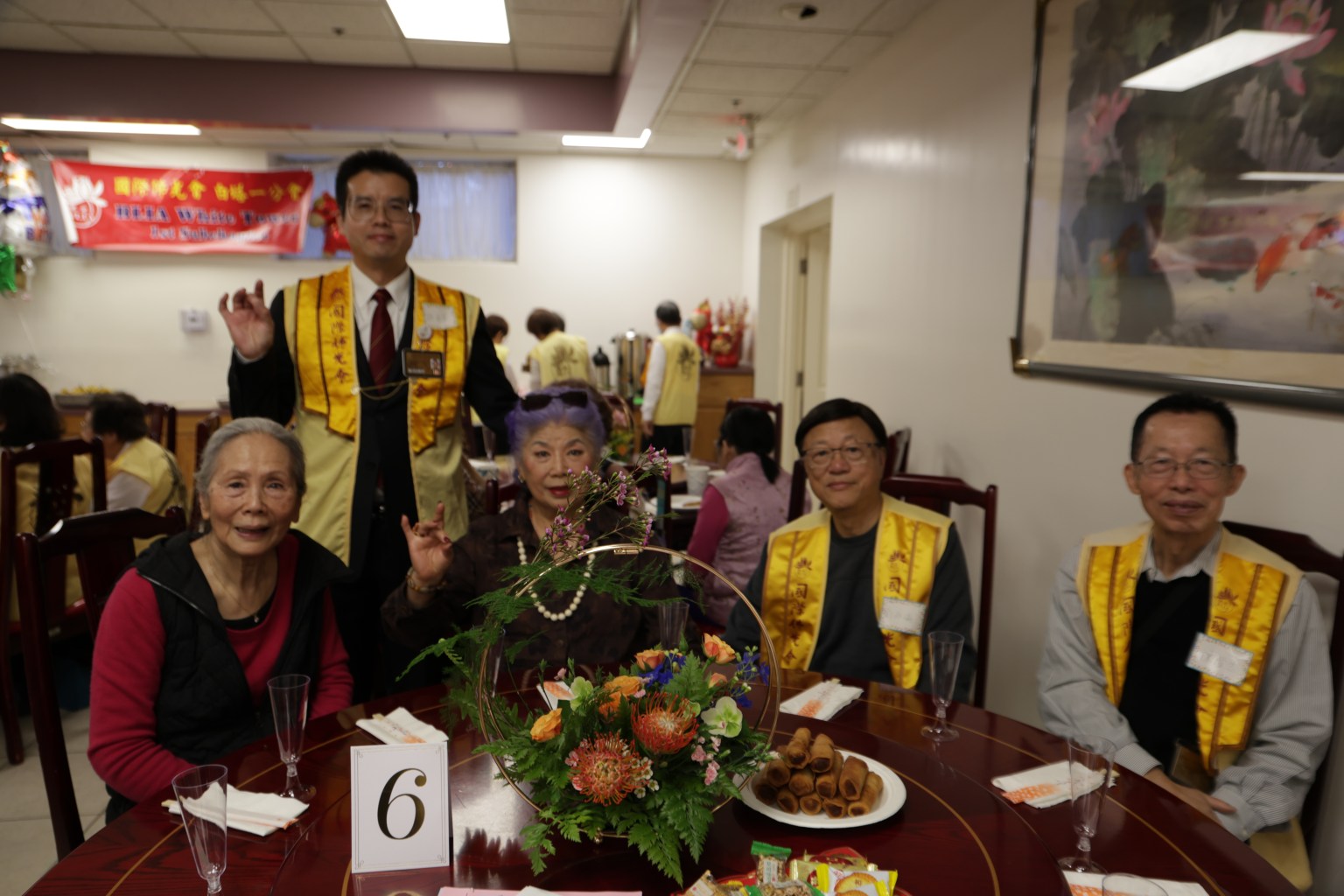 部分會員合影二