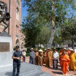 南加大校園行腳　  南加州佛教界攜手祈和平