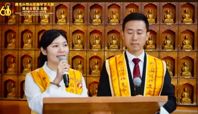 王晶晶在活動當日擔任典禮司儀
