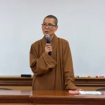 白塔一分會佛法輕鬆談　   妙忠法師開示「老病死生輪迴知多少」