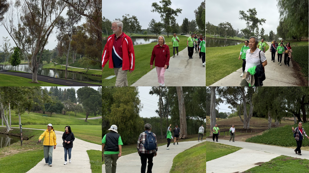 分會在Craig Regional Park 公園早上健走，繼續回應和推廣Vegrun 活動，在綠意盎然的環境中健行，親近自然、舒展身心。