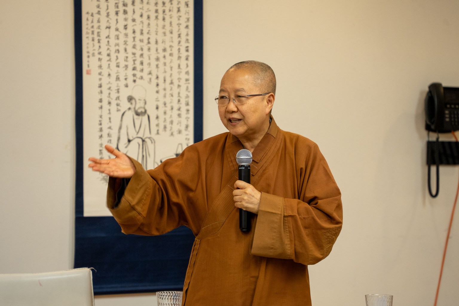 美國佛光出版社執行長妙西法師致詞表示，Dr. Kjellberg 親切隨和、易於共事，為道場重要的教育夥伴，能有此因緣深感珍惜。