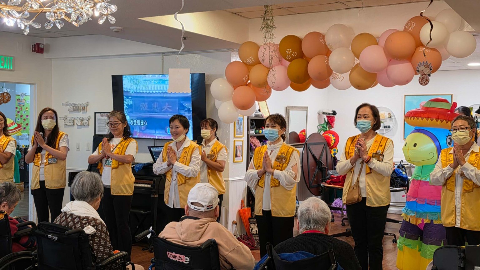 佛光人帶來歡樂的表演